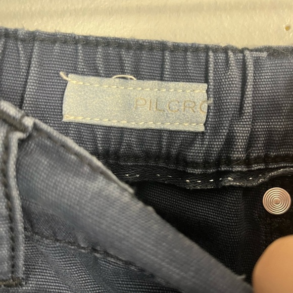 Anthropologie Pilcro The Roamer Relaxed Utility Pants size 28 navy - Picture 3 of 5